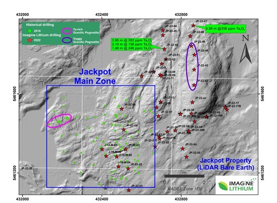 Cannot view this image? Visit: https://imaginelithium.com/wp-content/uploads/2023/02/1676463152_677_Imagine-Lithium-Drills-Best-Intercept-to-Date-at-Jackpot-2546.jpg