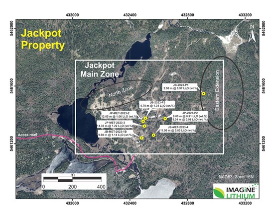 Cannot view this image? Visit: https://imaginelithium.com/wp-content/uploads/2023/10/1698145359_356_Imagine-Lithium-Provides-Exploration-Update-Intercepts-1435m-of-122-Li2O.jpg